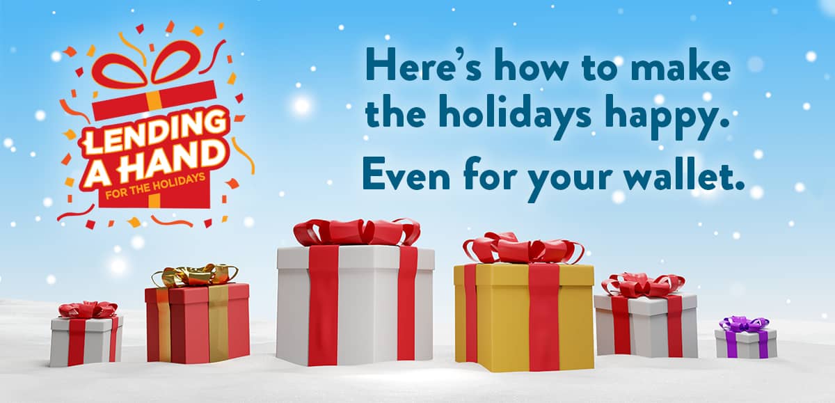 Enter Our Lending a Hand Holiday Sweepstakes